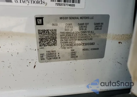 1GYKNCRS6KZ103383